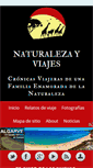 Mobile Screenshot of naturalezayviajes.com