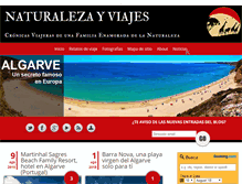 Tablet Screenshot of naturalezayviajes.com